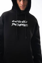 Oversize 'Gangsta Paradise' Graphic Hoodie - Heavyweight Streetwear Hooded Sweatshirt
