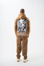 Oversize 'Gangsta Paradise' Graphic Hoodie - Heavyweight Streetwear Hooded Sweatshirt
