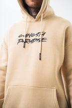 Oversize 'Gangsta Paradise' Graphic Hoodie - Heavyweight Streetwear Hooded Sweatshirt