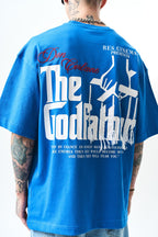 Men's Oversize 'The Godfather' Graphic T-Shirt - Streetwear Movie Tee