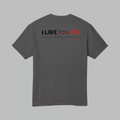 I Love Me Back Print Vintage Wash Relaxed Fit T-Shirt