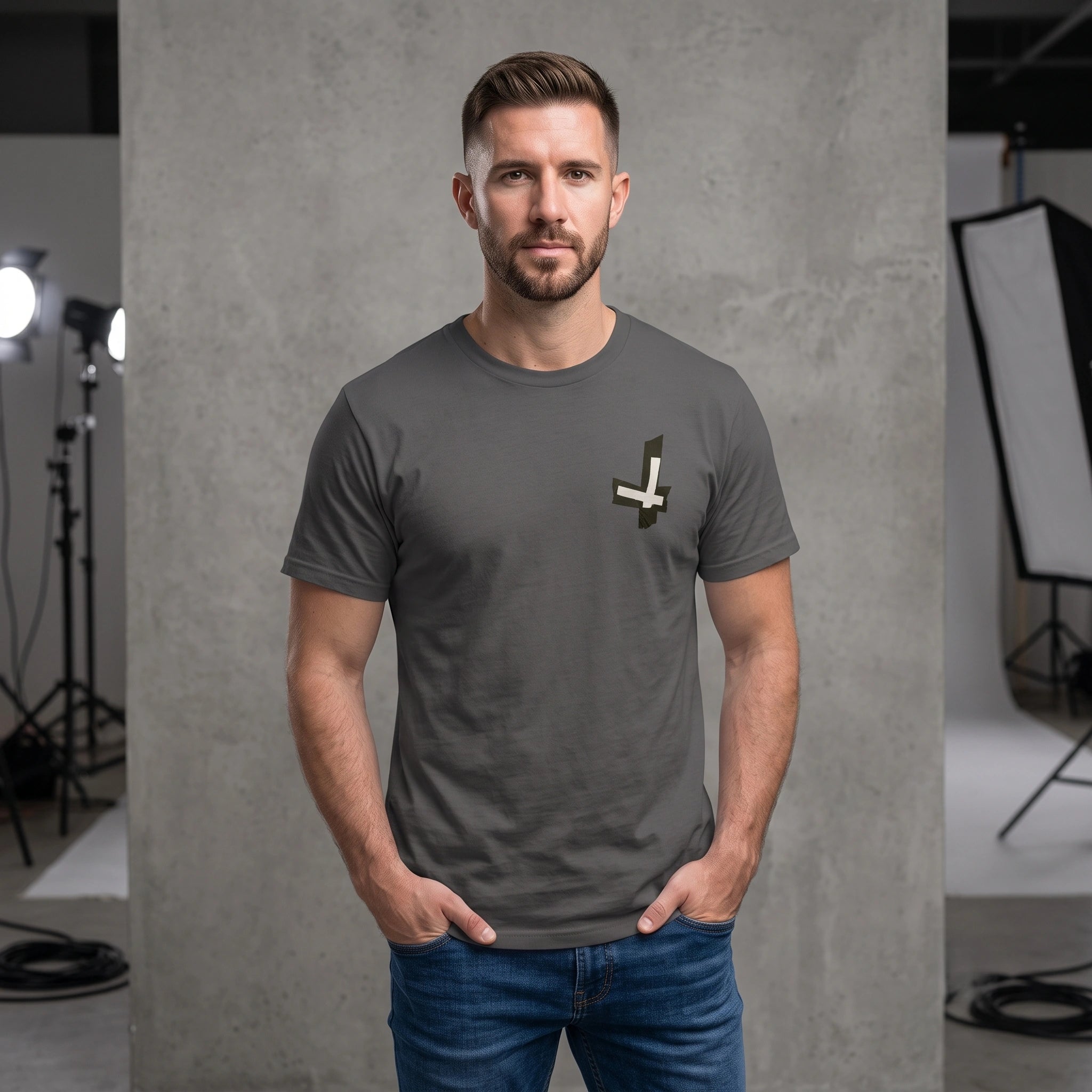 I Love Me Back Print Vintage Wash Relaxed Fit T-Shirt