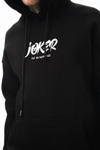 Oversize 'Joker' Graphic Hoodie - 'Put on a Happy Face' Streetwear Sweatshirt