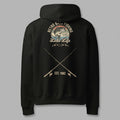 Retro Bass Fishing Oversized Hoodie