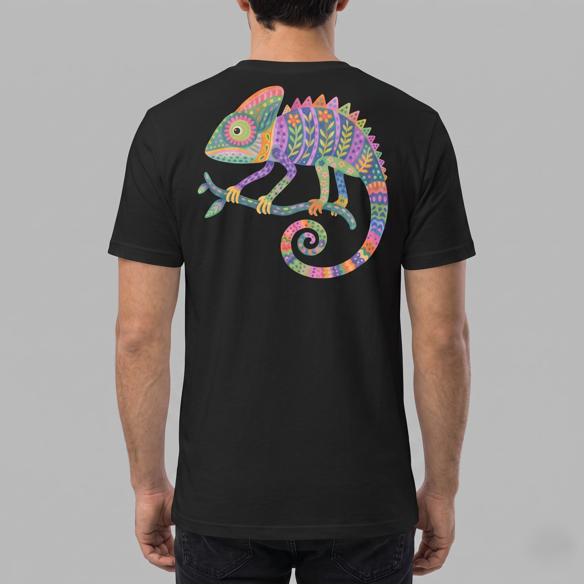 Lazy Chameleon Graphic Tee