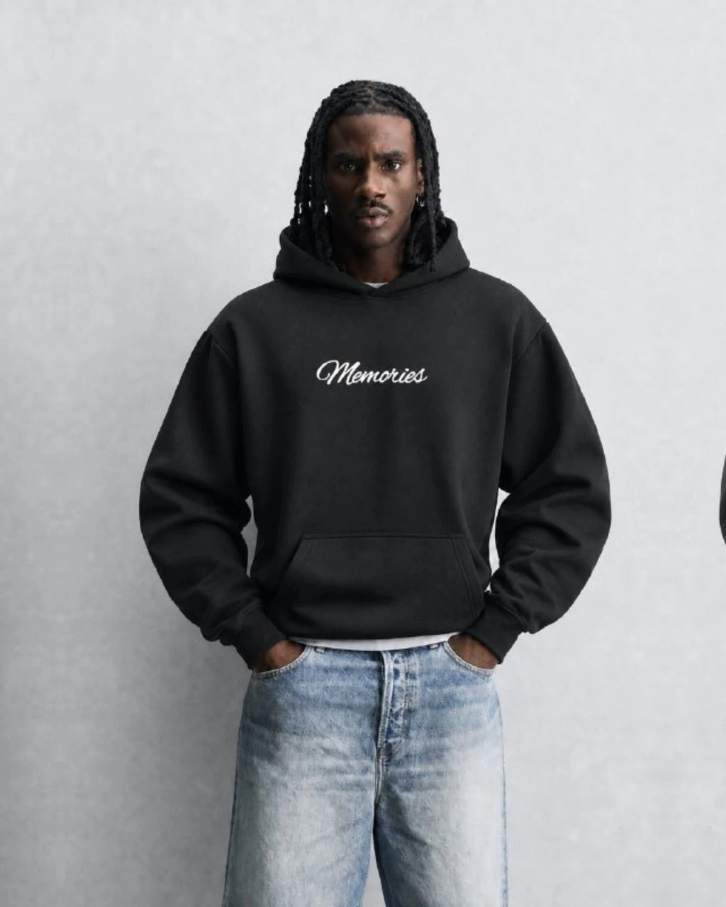 Memories Hoodie in black, photo 3