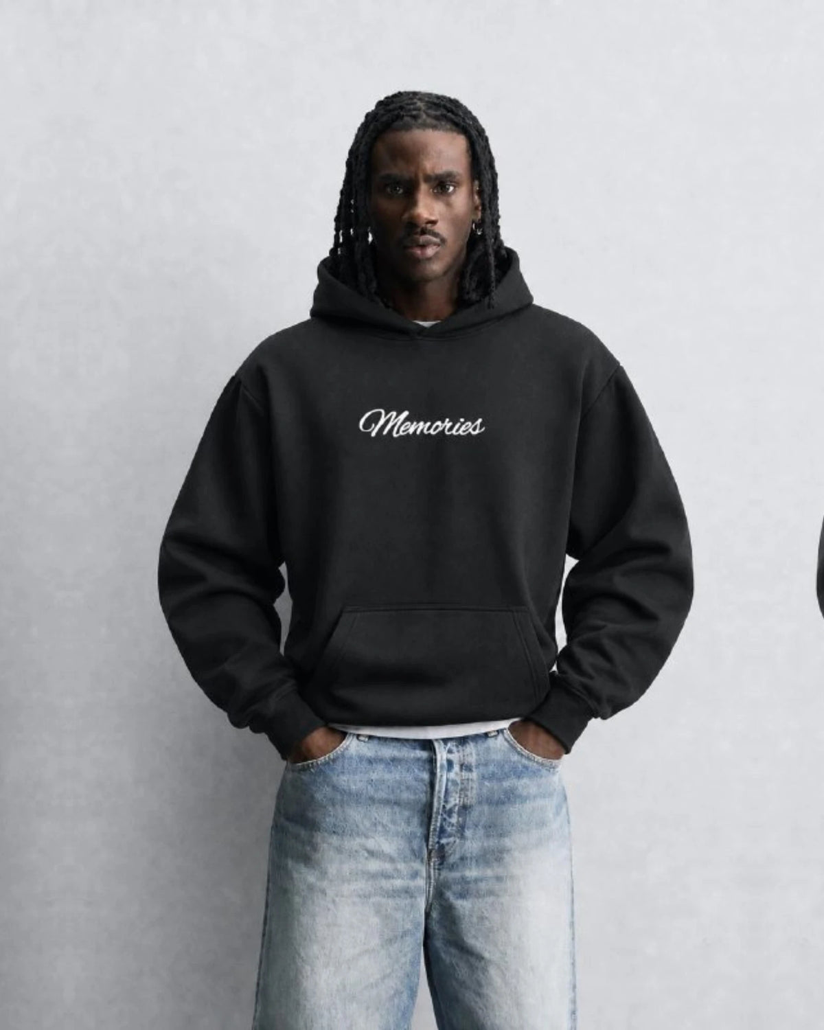 Memories Hoodie in black, photo 3
