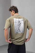 Men's Oversize '77' Graphic T-Shirt