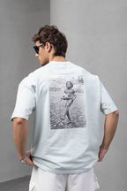 Men's Oversize '77' Graphic T-Shirt