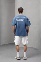 Men's Oversize 'ARMY' Graphic T-Shirt – Anti-War Statement Tee