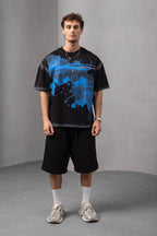 Men's Oversize Graphic T-Shirt – '2MORROW FREEDOM'