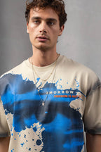 Men's Oversize Graphic T-Shirt – '2MORROW FREEDOM'