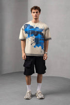 Men's Oversize Graphic T-Shirt – '2MORROW FREEDOM'