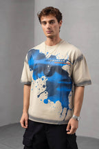 Men's Oversize Graphic T-Shirt – '2MORROW FREEDOM'