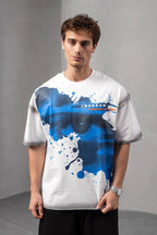 Men's Oversize Graphic T-Shirt – '2MORROW FREEDOM'