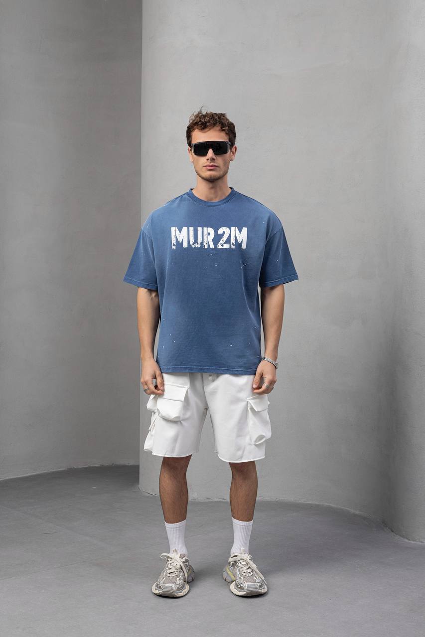 Men's Oversize Graphic T-Shirt – Thunder Mode