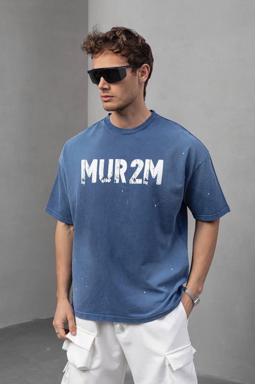 Men's Oversize Graphic T-Shirt – Thunder Mode