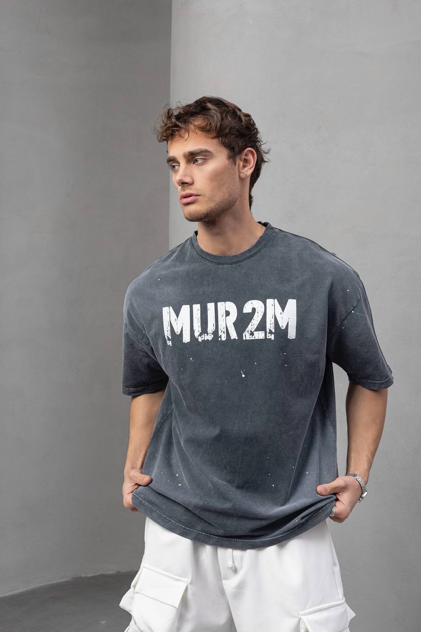 Men's Oversize Graphic T-Shirt – Thunder Mode