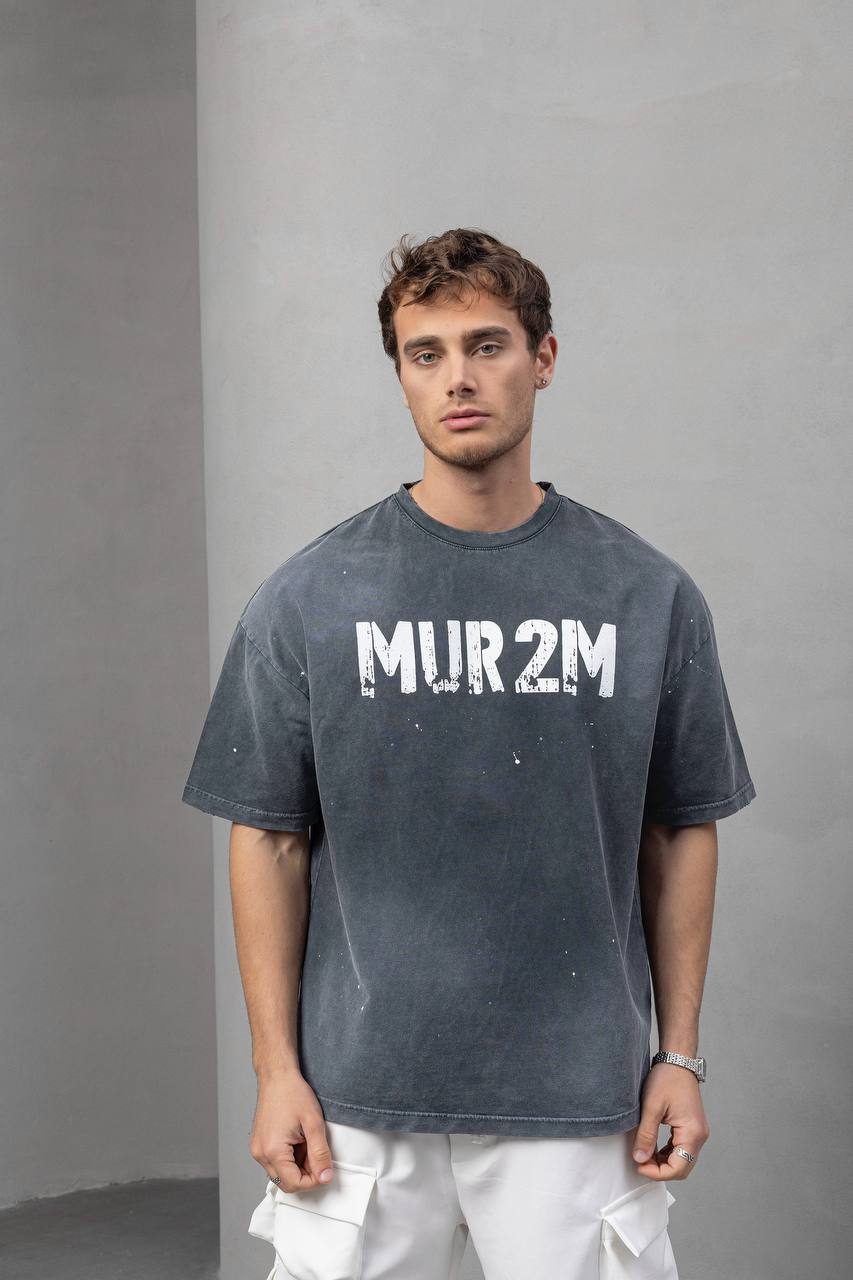 Men's Oversize Graphic T-Shirt – Thunder Mode