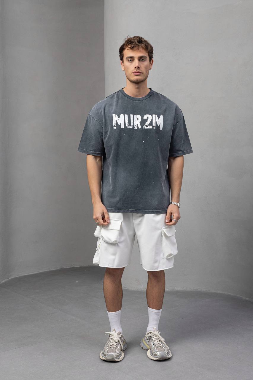 Men's Oversize Graphic T-Shirt – Thunder Mode