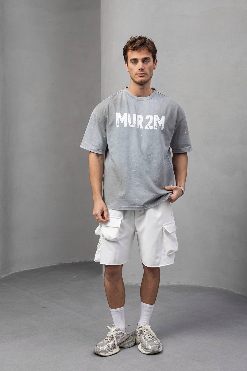 Men's Oversize Graphic T-Shirt – Thunder Mode