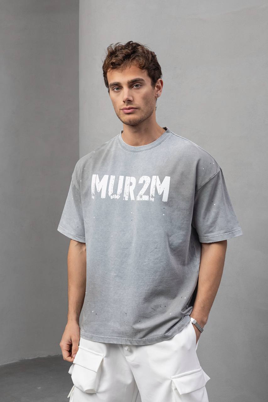 Men's Oversize Graphic T-Shirt – Thunder Mode