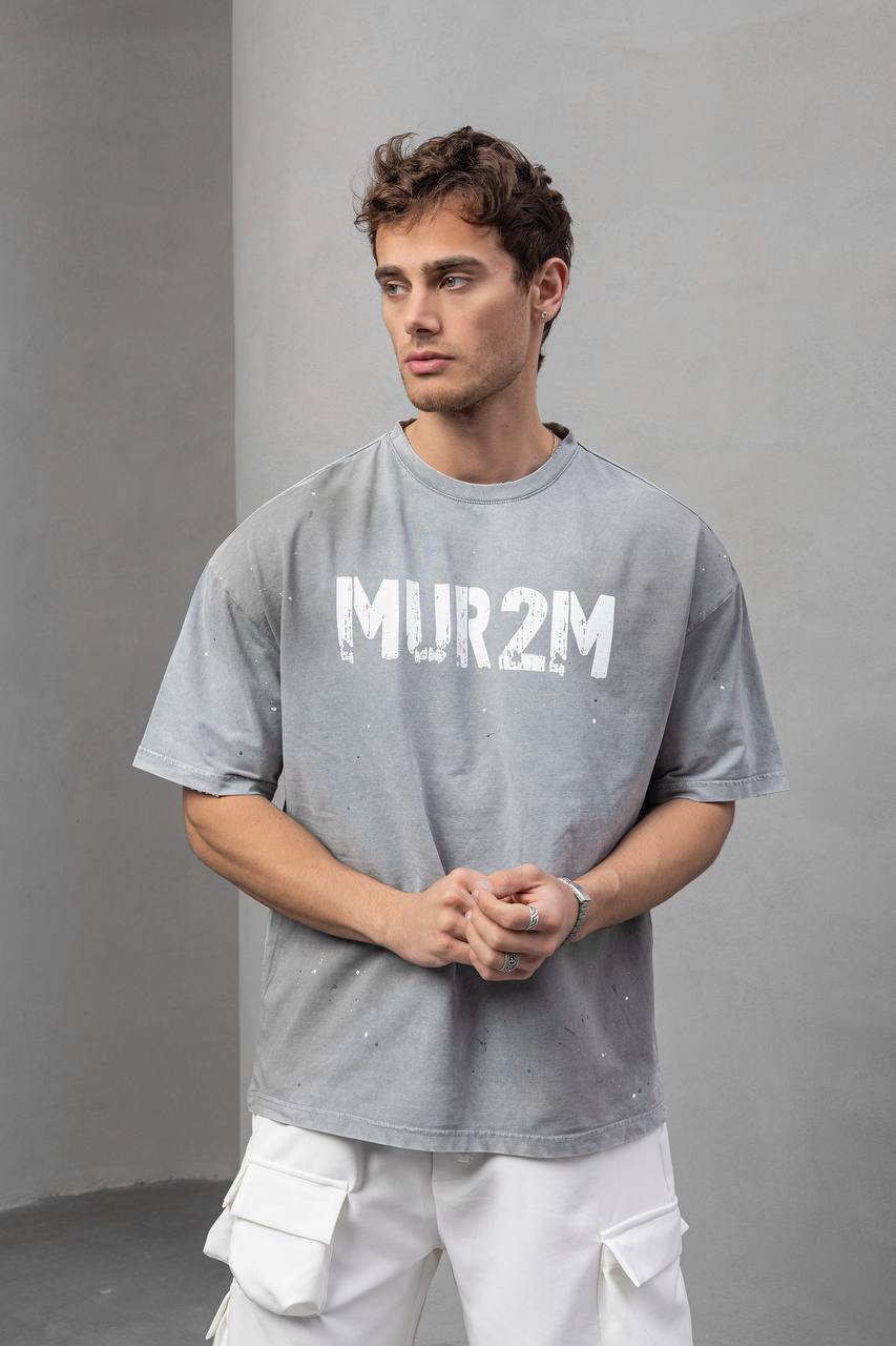 Men's Oversize Graphic T-Shirt – Thunder Mode