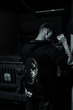 Men's Oversize Graphic T-Shirt - Streetwear Portrait Tee