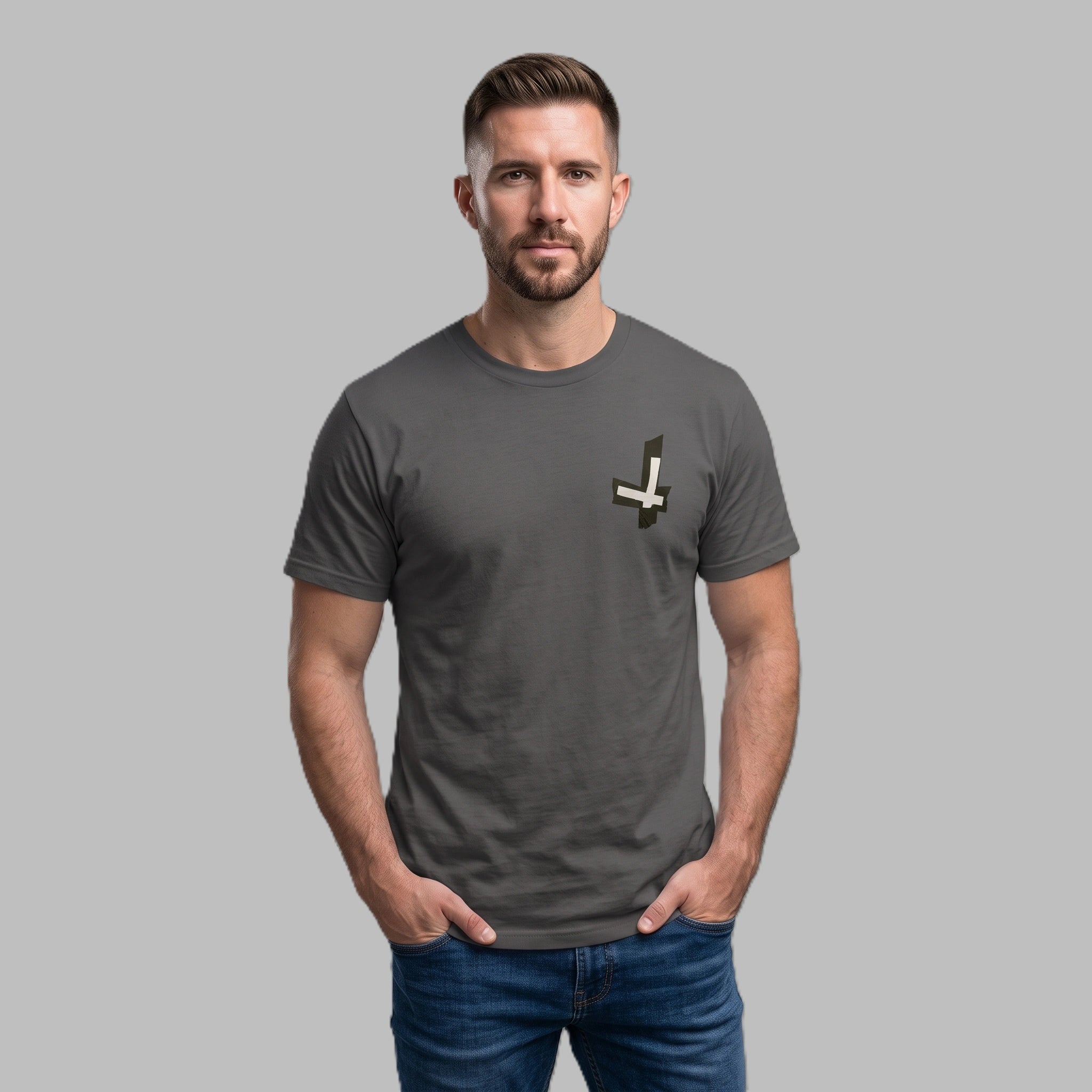 I Love Me Back Print Vintage Wash Relaxed Fit T-Shirt
