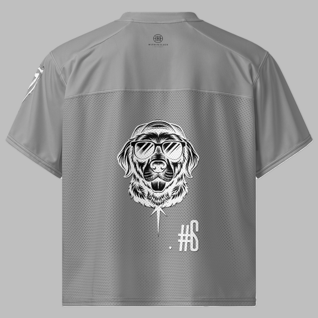 "STRONGER" Graphic Football Jersey