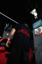 Men's Oversize 'Milano' Embroidered T-Shirt - Streetwear Designer Tee