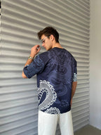 New Season Real Madrid Dragon Printed Oversized T-Shirt