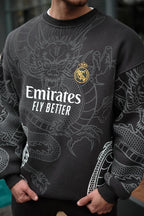 New Season Real Madrid Oversized Sweatshirt