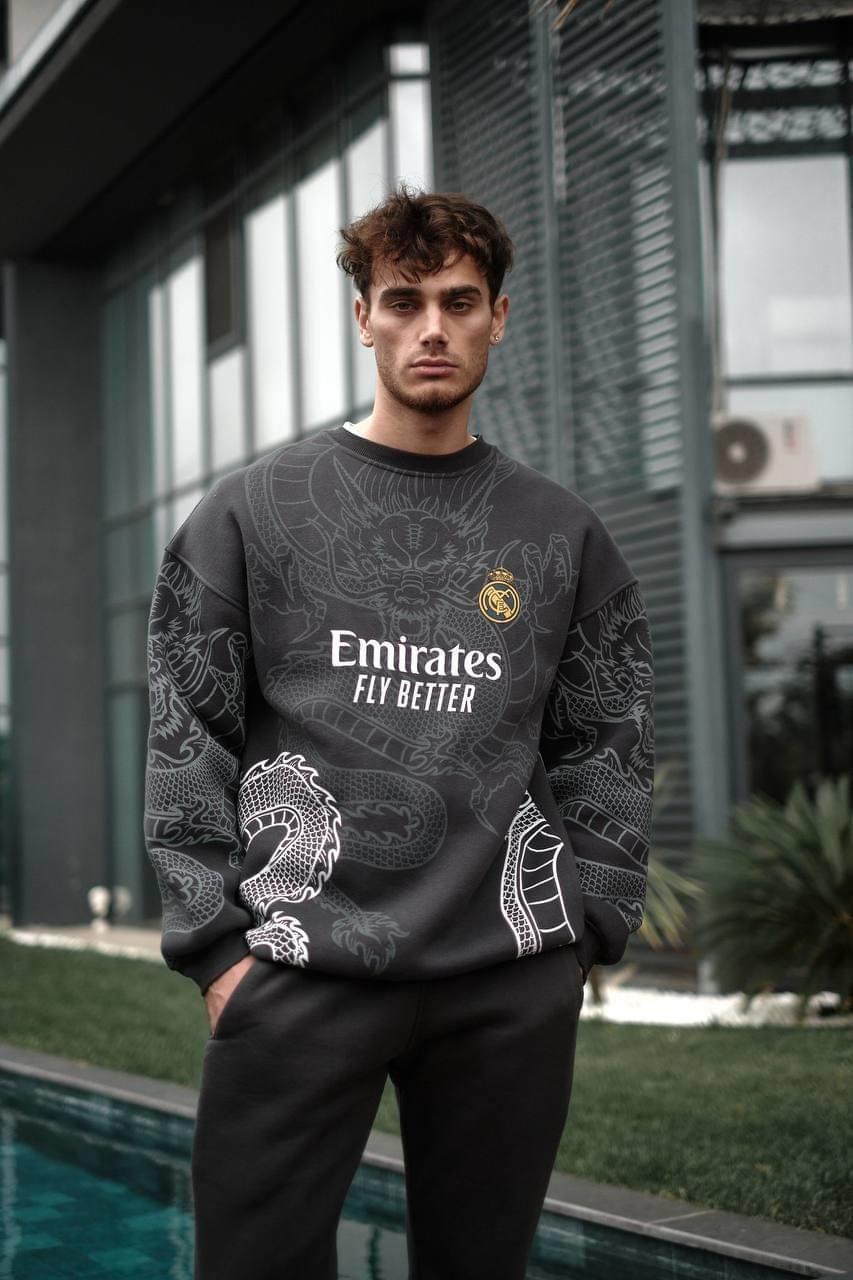 Real Madrid Oversize Sweatshirts.
