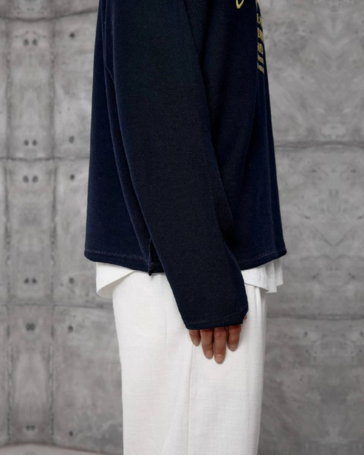 Endless Summer Miami Beach Crewneck Sweatshirt in Navy by Withinblack - view 3