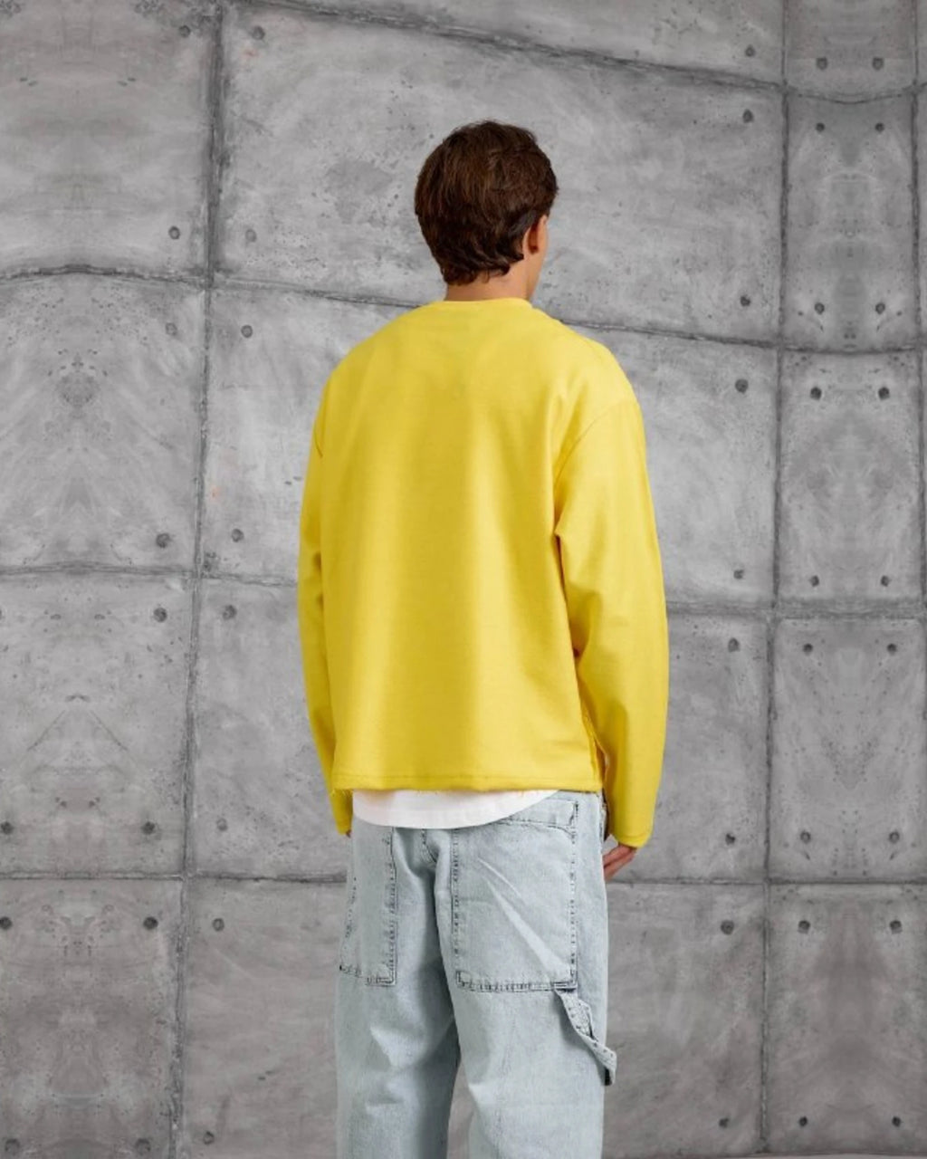 Endless Summer Miami Beach Crewneck Sweatshirt in Yellow by Withinblack - view 4