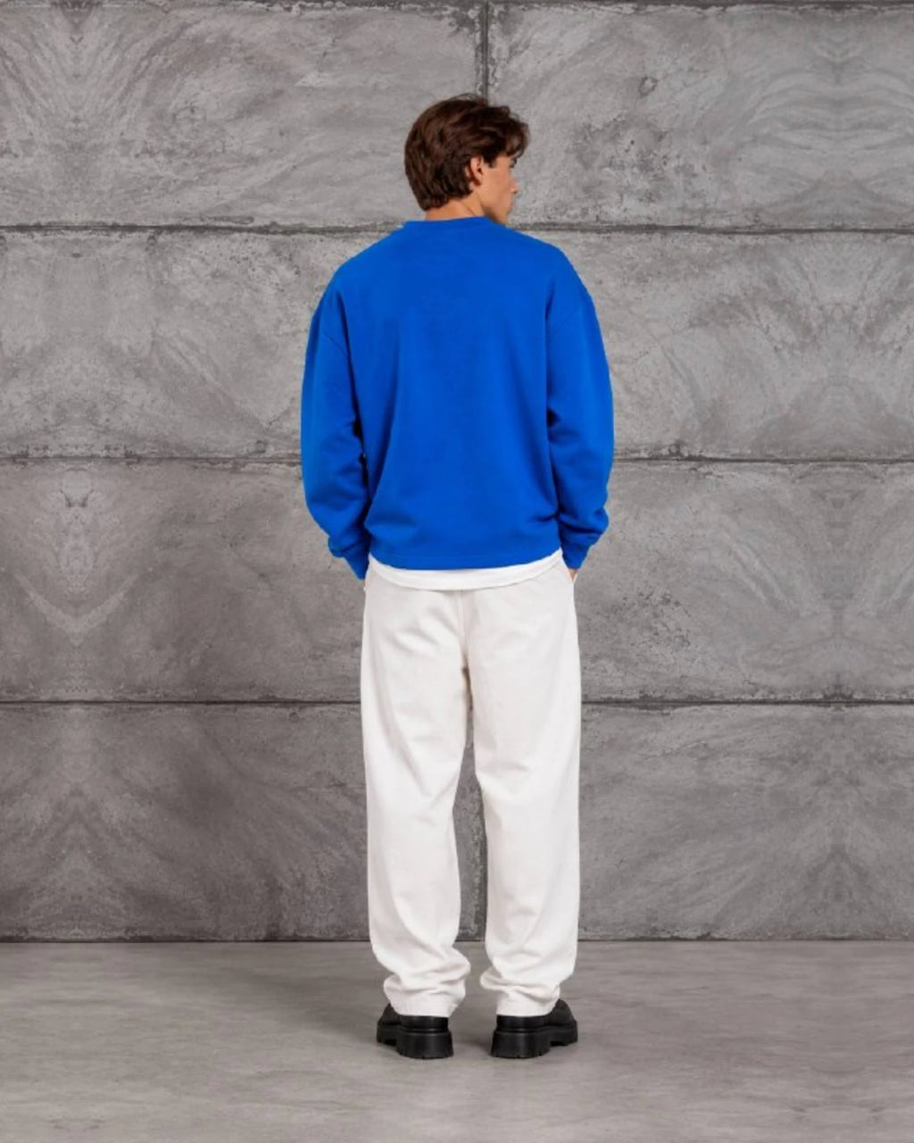 Endless Summer Miami Beach Crewneck Sweatshirt in Royal Blue by Withinblack - view 4