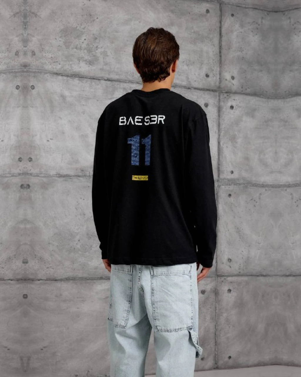Greatness Racing Patch Sweatshirt in Black by Withinblack - view 3