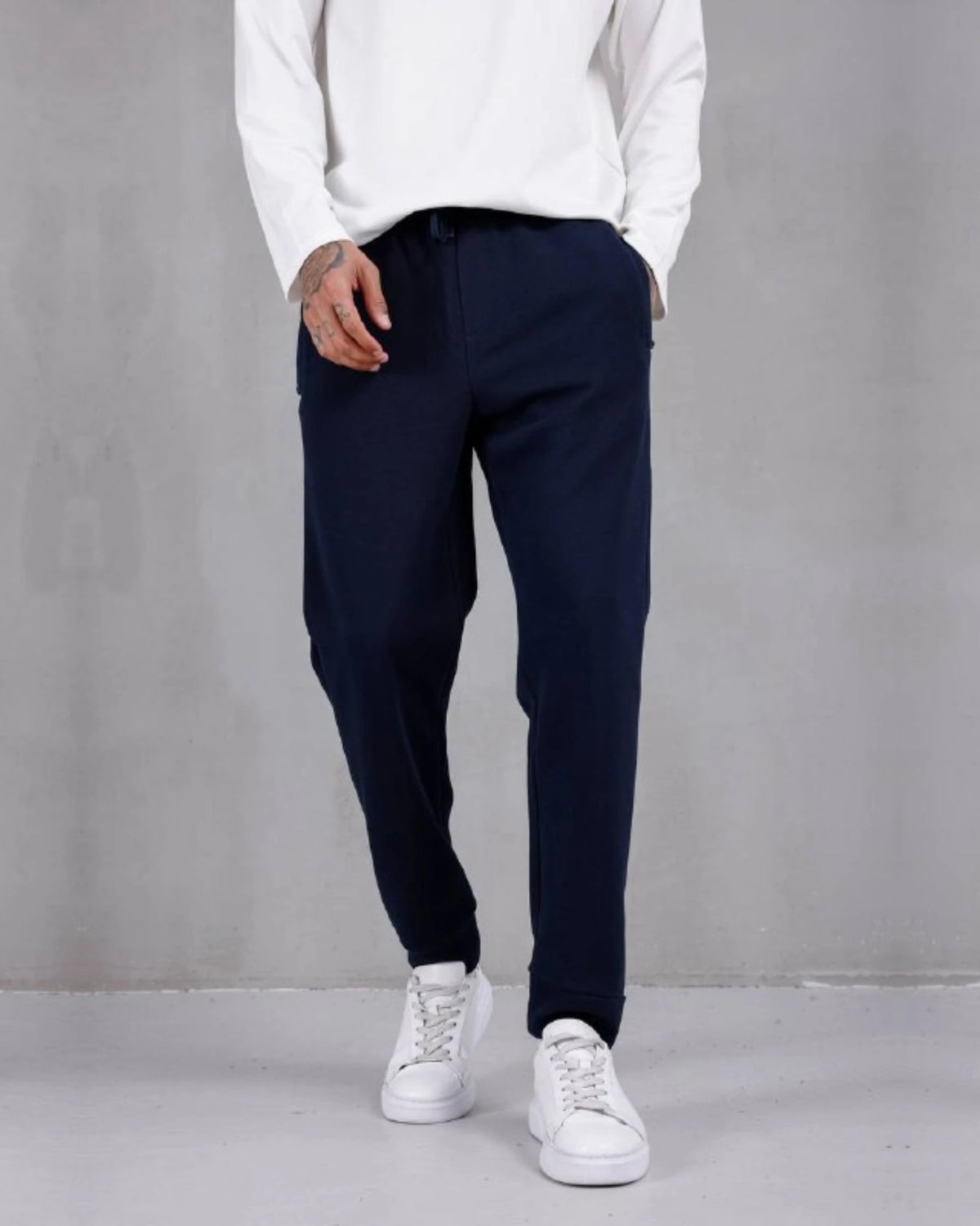 Nova Piqué Jogger Pants in navy, photo 1
