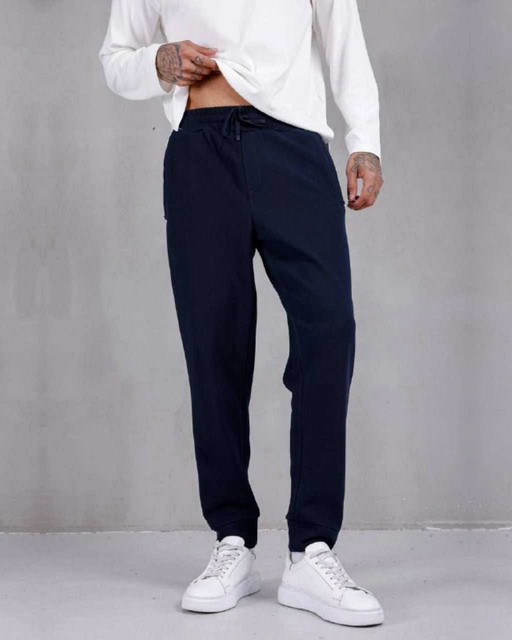 Nova Piqué Jogger Pants in navy, photo 2