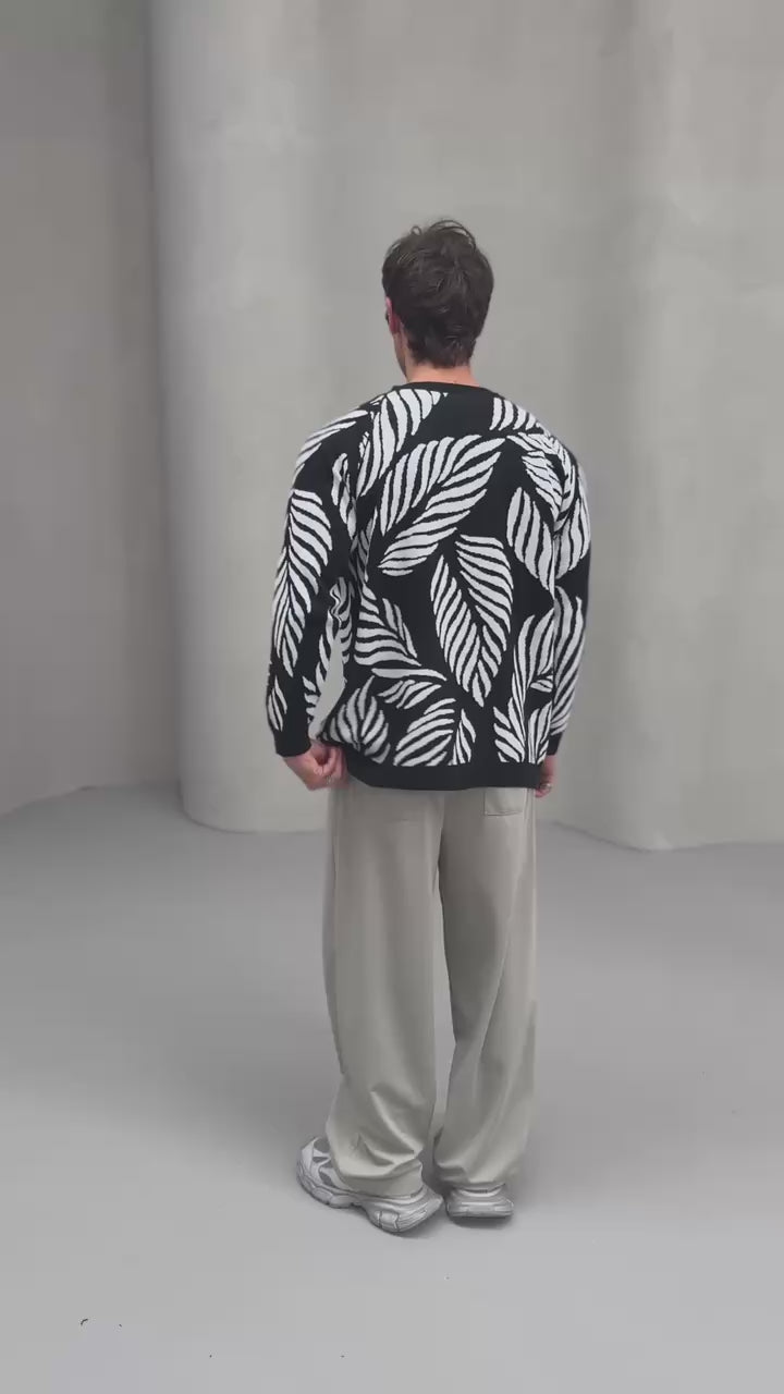 Botanic Flow Knit Cardigan