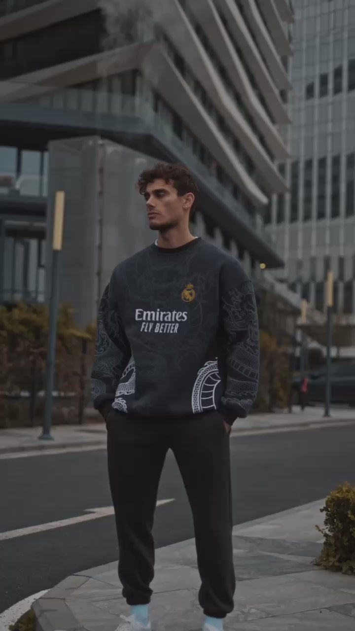 Real Madrid Oversize Sweatshirts.