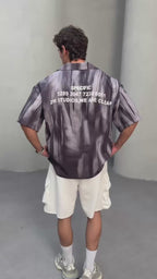 Abstract Fade Print Shirt
