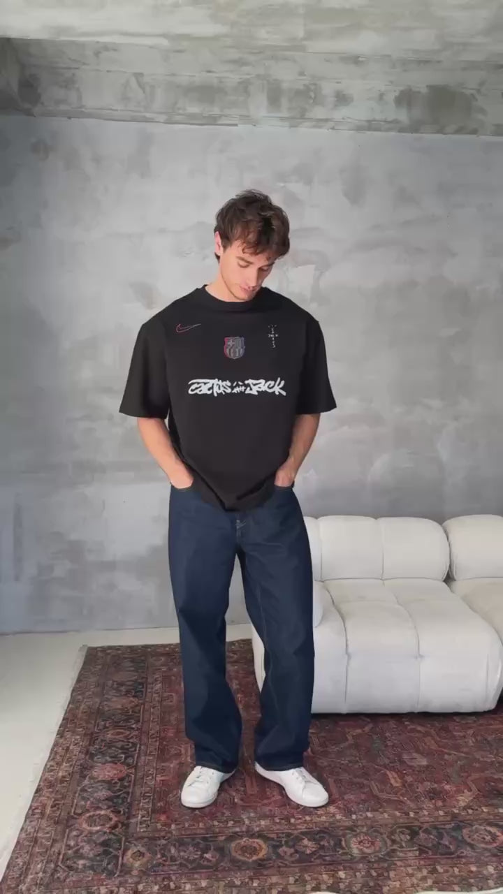 WithinBlack: Travis Scott Cactus Jack FC Barcelona Tee - Mens