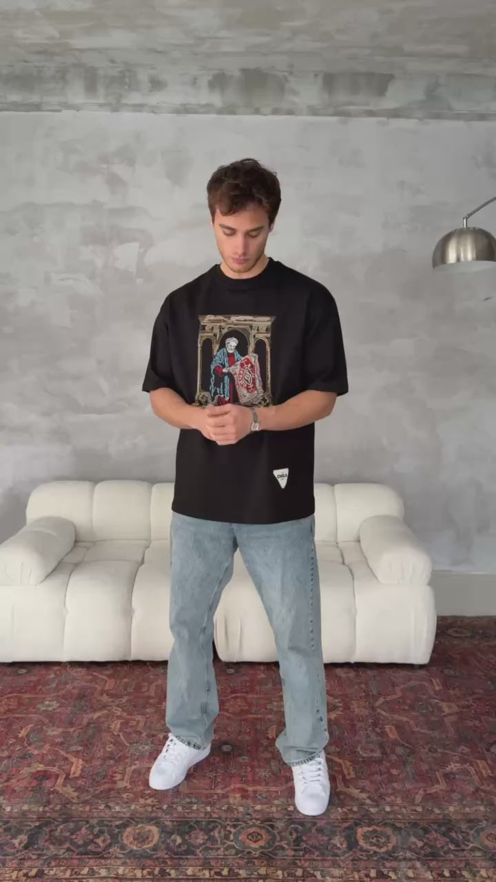 Oriental Rug Graphic T-Shirt – Vintage Cotton