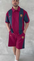 Dual-Tone Club Spirit Men's Co-ord Set – Match-Day Style with Heritage & Street Edge