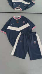 Chevron Victory Men's Polo & Shorts Set – Classic Football Style with Modern Edge