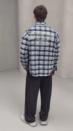 Manifest 10:10 Embroidered Flannel Shirt