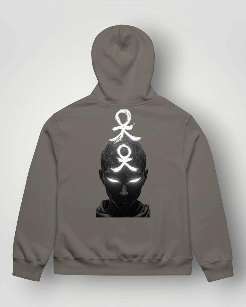 Quantum Memory Graphic Oversized Hoodie