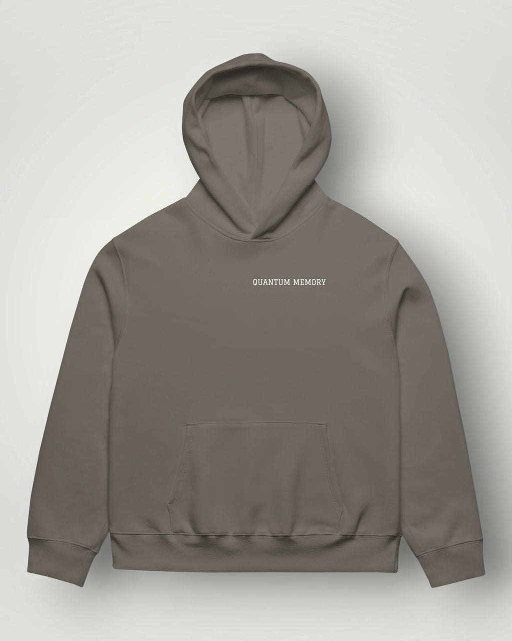 Quantum Memory Graphic Oversized Hoodie